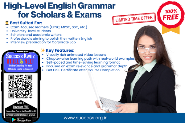 High-Level English Grammar for Scholars & Exams