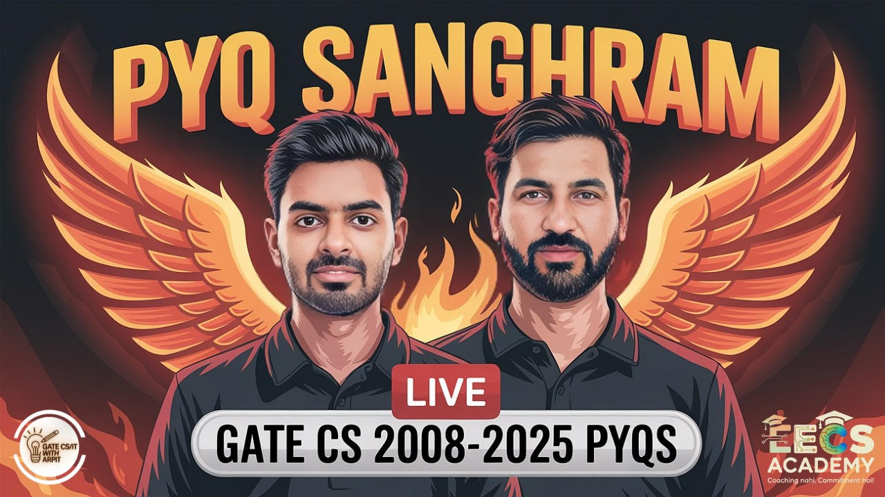 PYQs SANGHRAM For GATE CS/IT 