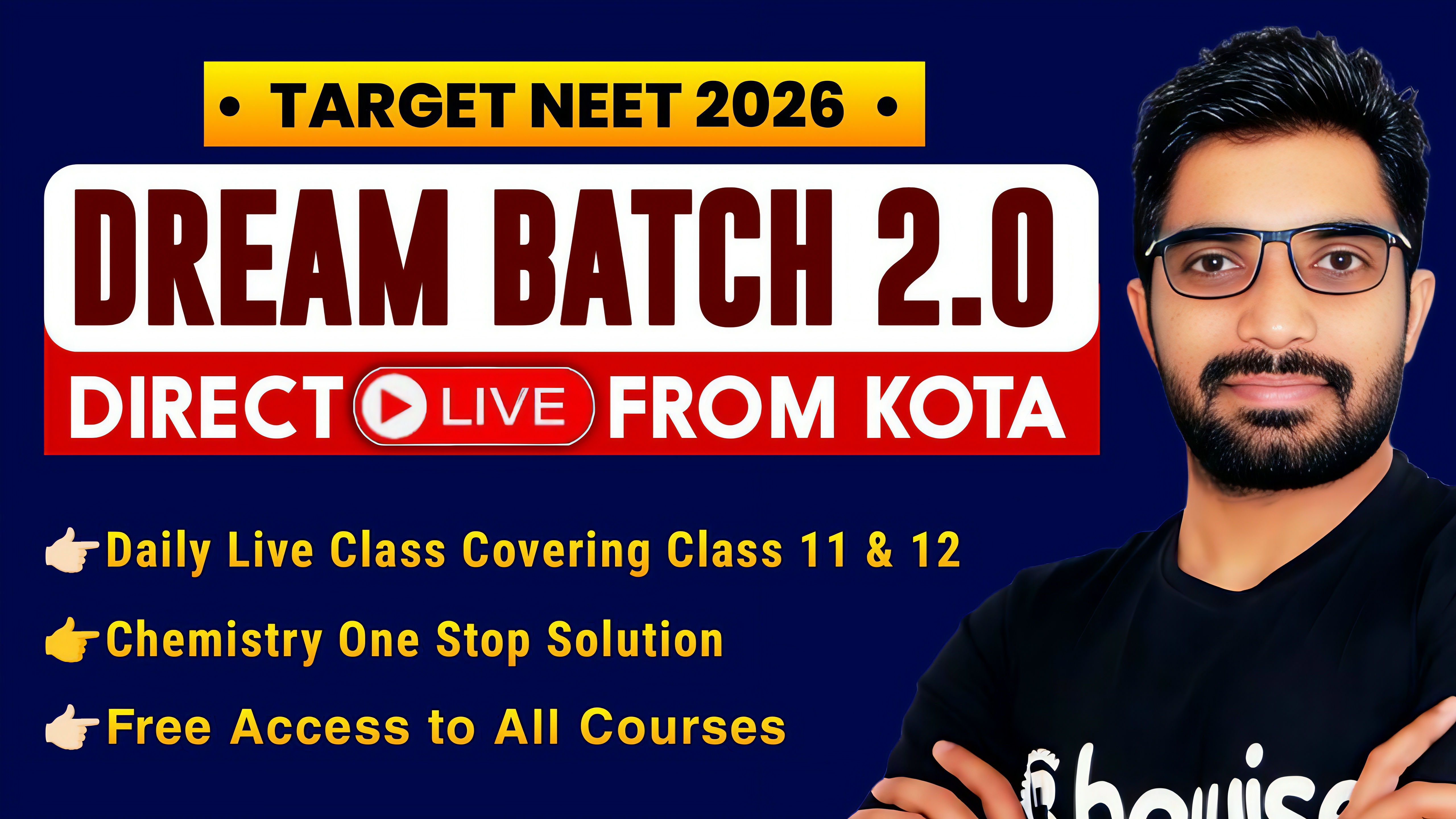 DREAM BATCH 2.O - Best Chemistry Live Online Classes for NEET 2026 by Sunil Nain Sir