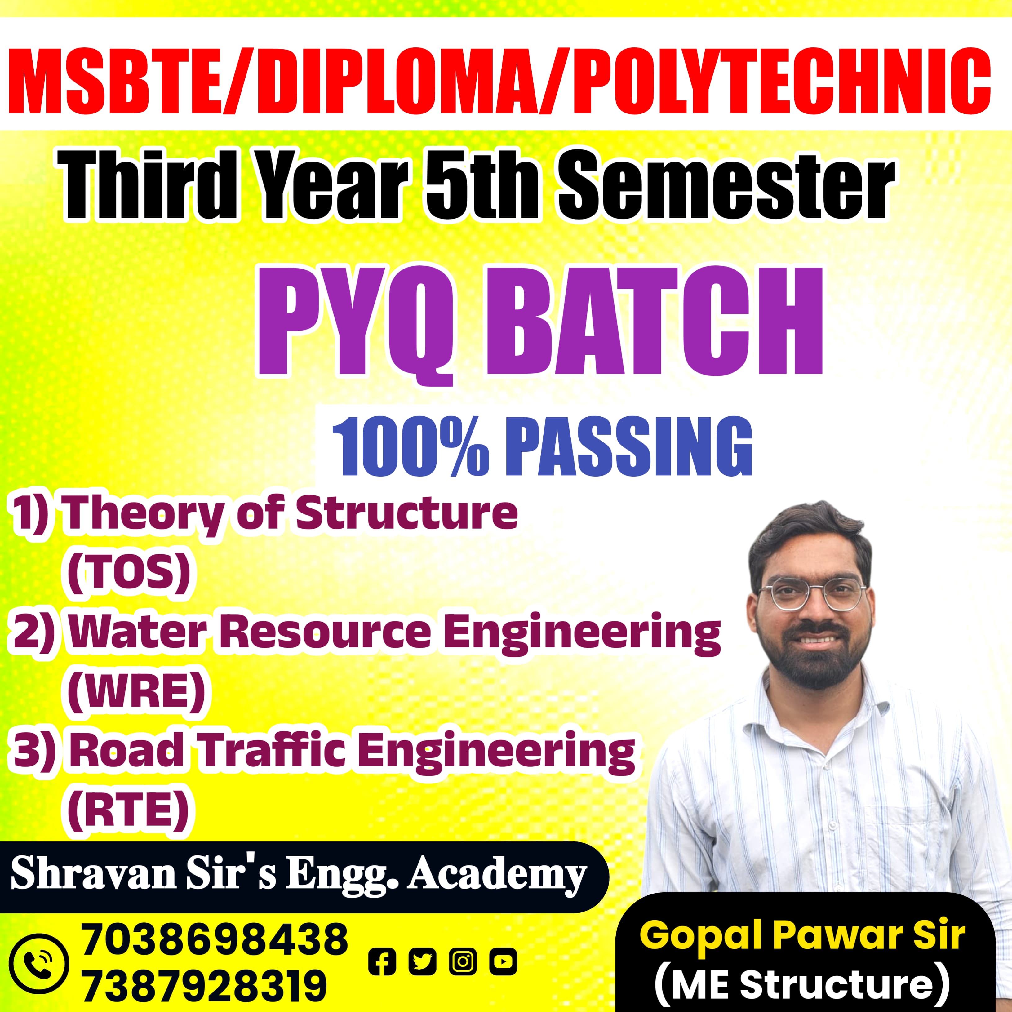 K-SCHEME PYQ BATCH FOR 3RD YEAR CIVIL ENGINREERING STUDENTS 