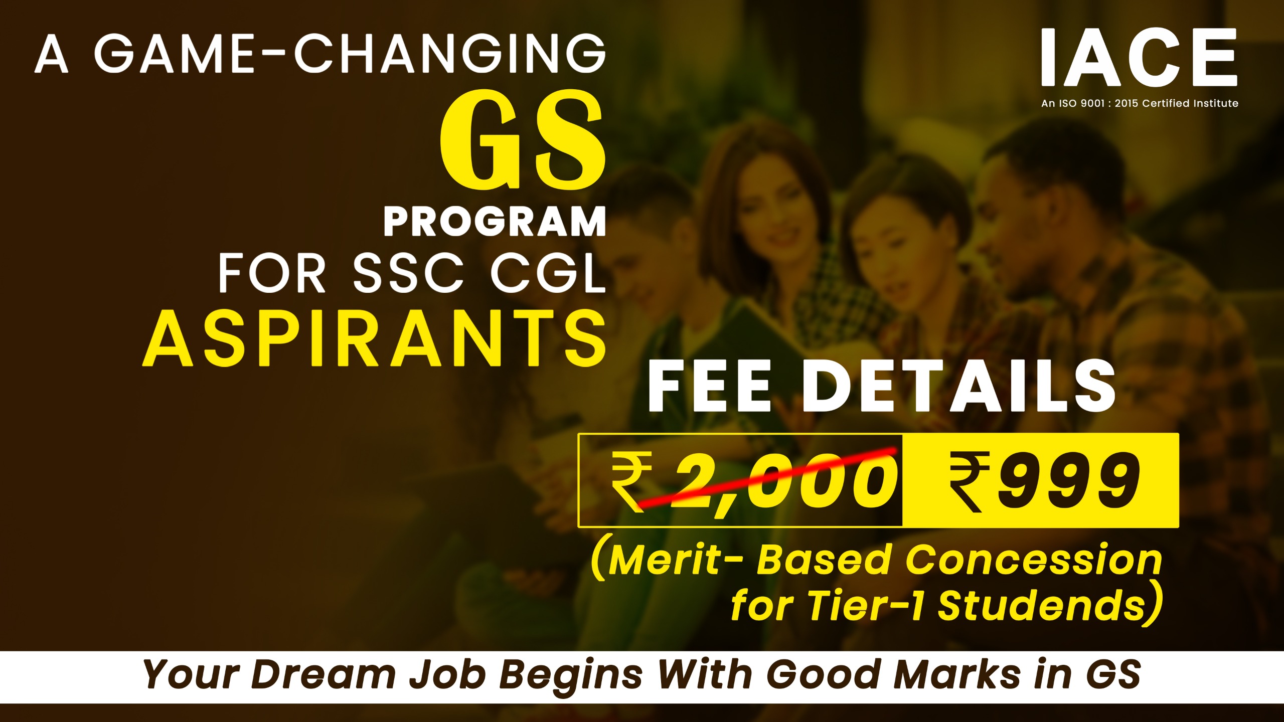 A GAME-CHANGING GS PROGRAM FOR SSC CGL ASPIRANTS