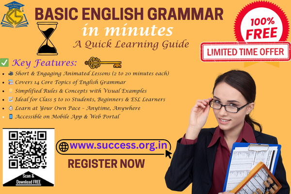 Basic English Grammar in Minutes