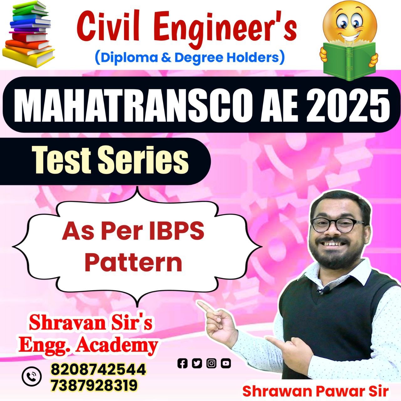 MAHATRANSCO AE-2025 FULL LENGTH TEST SERIES