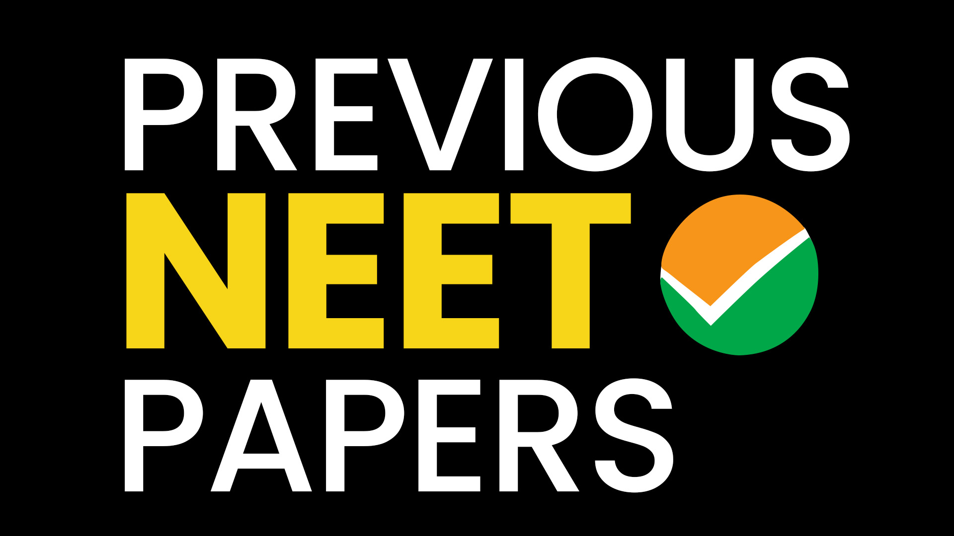 NEET PREVIOUS YEAR TEST