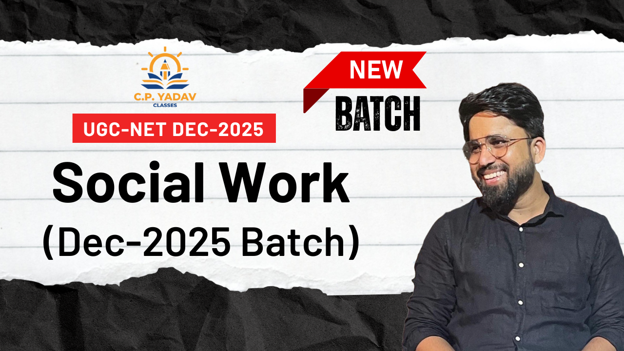 Social Work (Dec-2025 Batch)