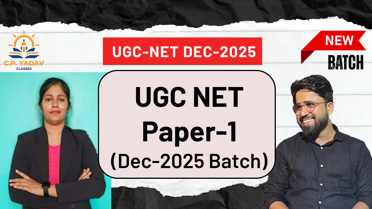 UGC NET Paper-1  (Dec'2025 Batch)