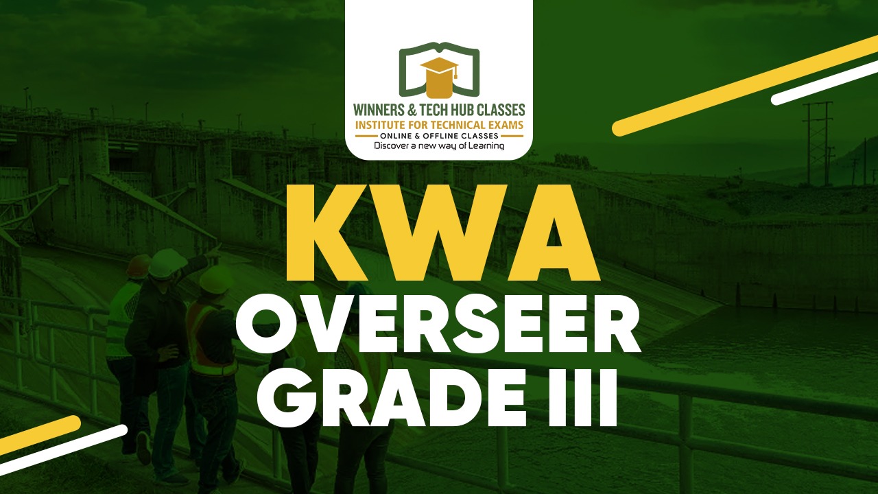 KWA - OVERSEER GRADE 3