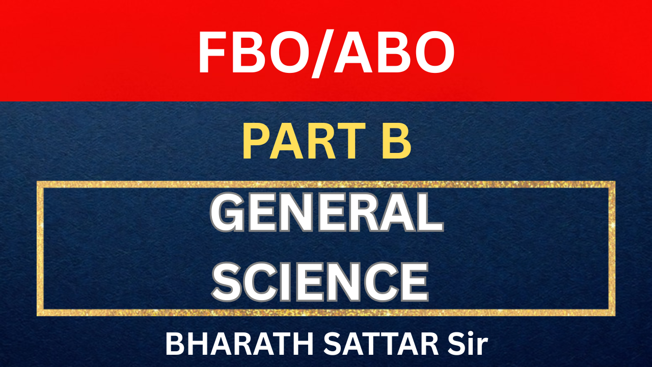 FOREST BEAT OFFICER AND ASSISTANT BEAT OFFICER (GENERAL SCIENCE)