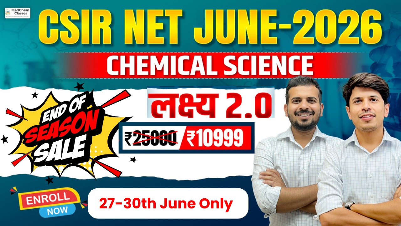लक्ष्य 2.0 Batch for CSIR NET JUNE 2026 Chemical Science
