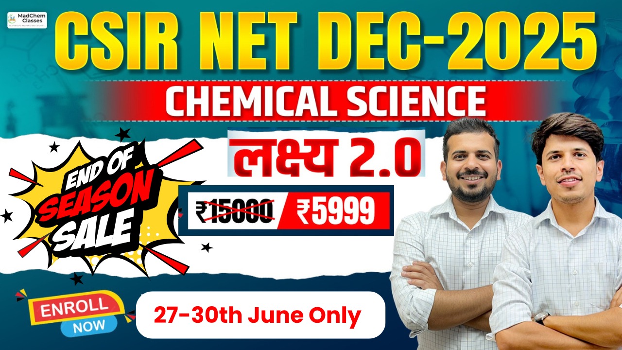 लक्ष्य 2.0 Batch for CSIR NET Dec 2025 Chemical Science
