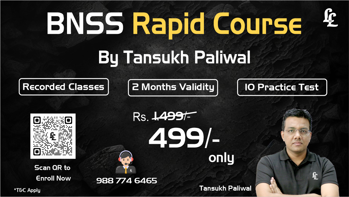 BNSS Rapid Recorded Course By Tansukh Paliwal