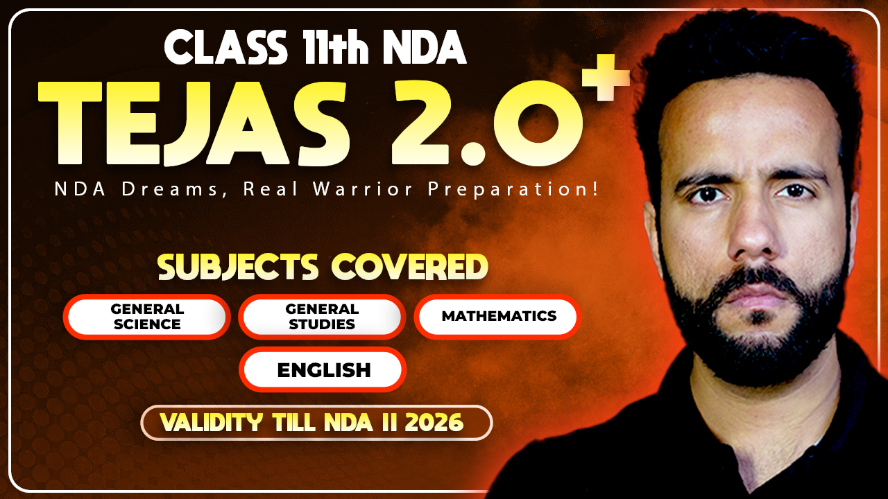 Tejas 2.0 Plus Foundation Batch NDA II 2026 Class 11th