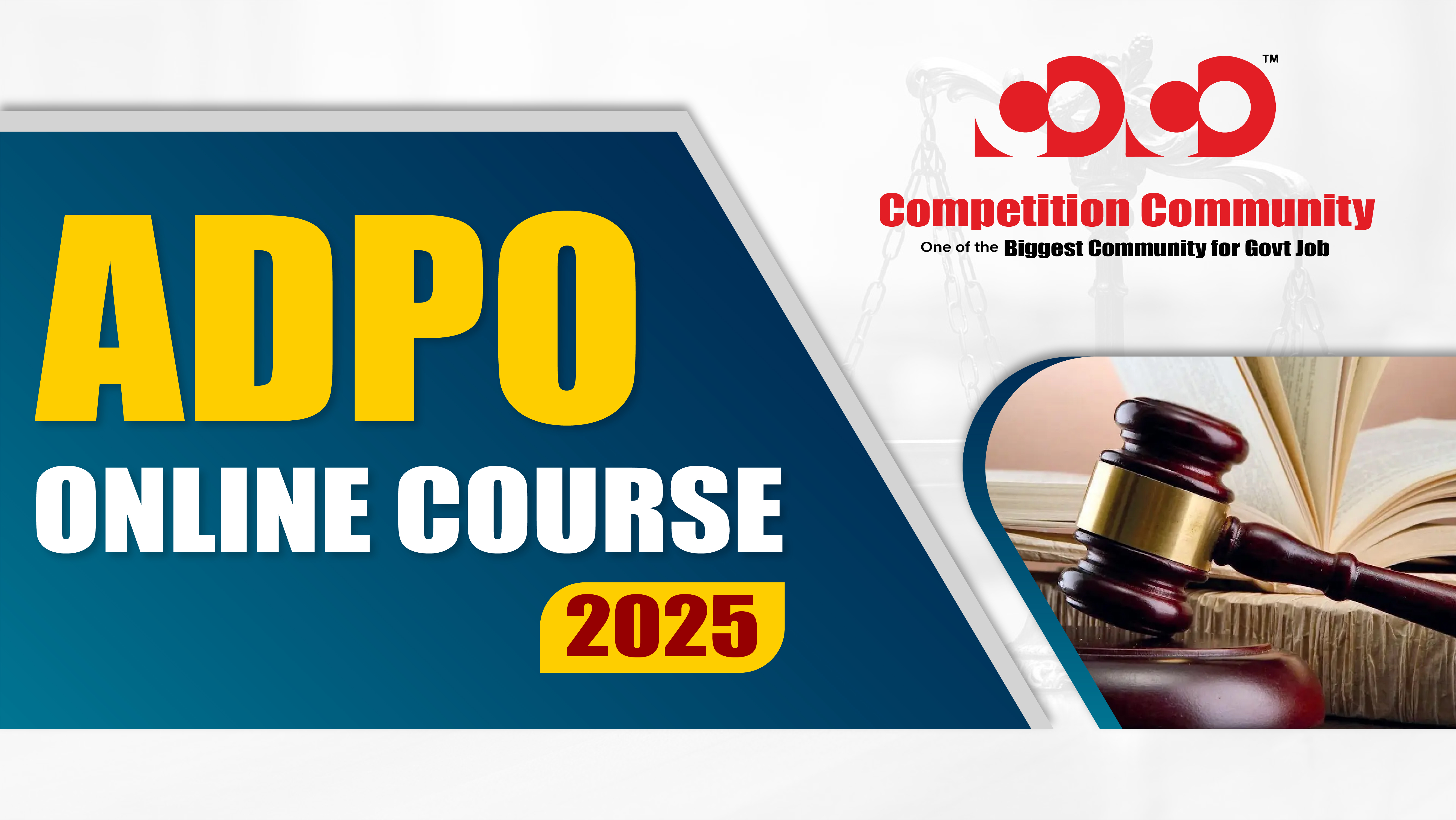 ADPO Online Course 2025