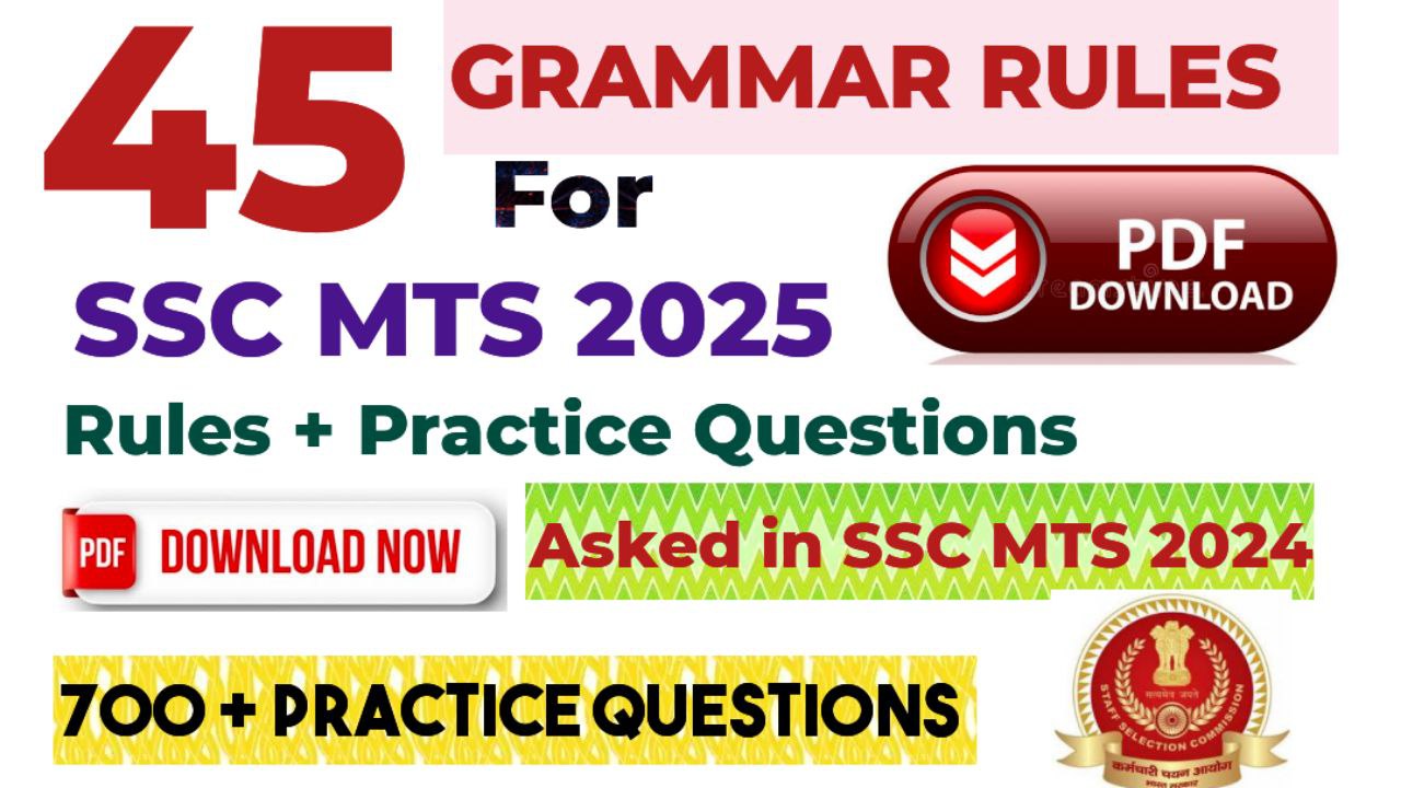 45 GRAMMAR RULES FOR MTS EXAM (PDF COURSE)