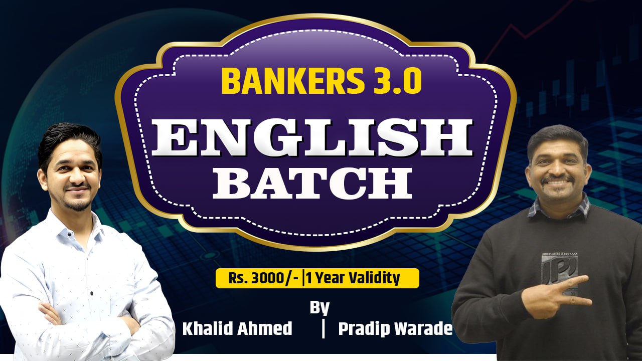 Special English Batch ( Bankers 3.0 ) 