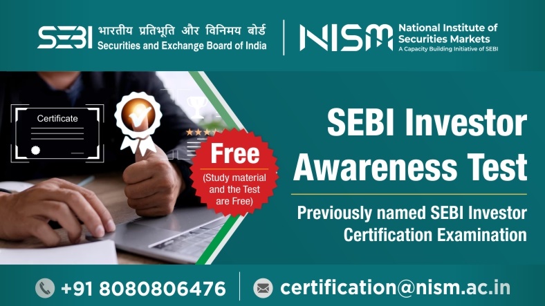 SEBI Investor Awareness Test (SIAT) Certificate Examination