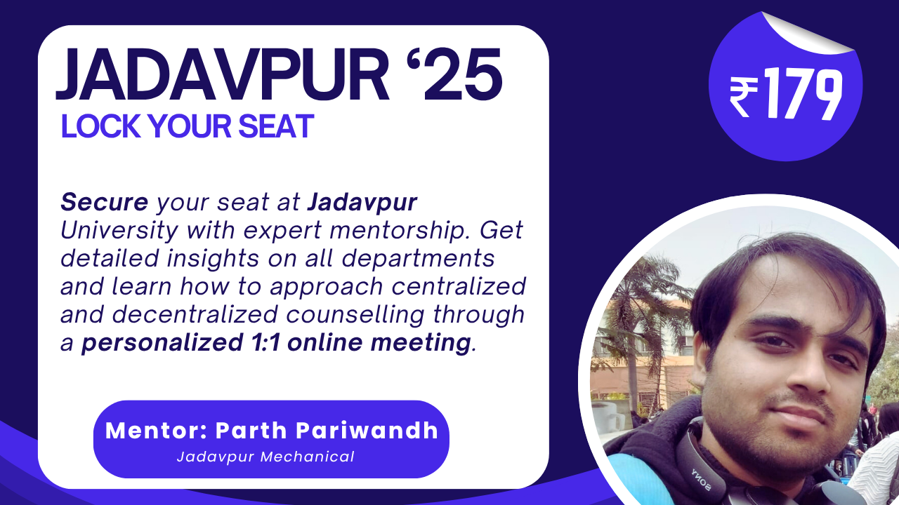 JADAVPUR ADMISSION SAARTHI