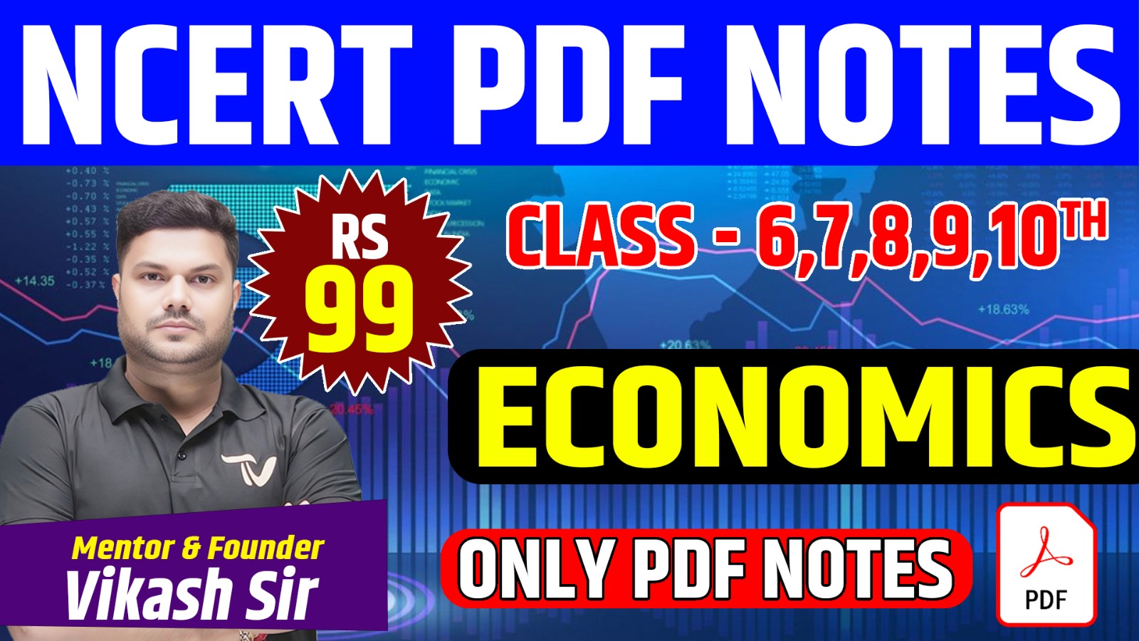 अर्थशास्त्र (Economics) Class - 6th to 10th 