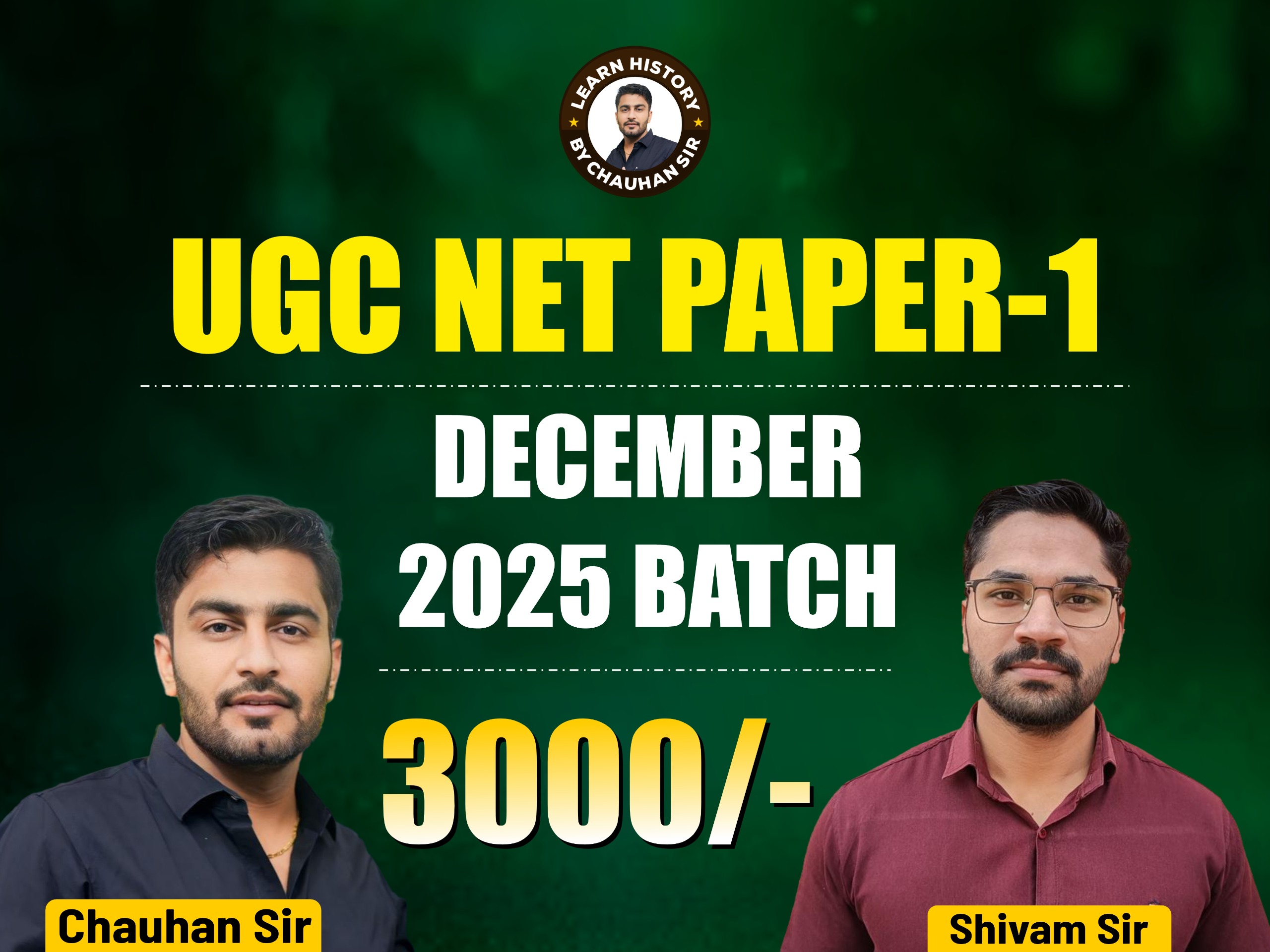 UGC - NET (Paper -1) December 2025 NEW BATCH ( Validity : 7 Months ) 