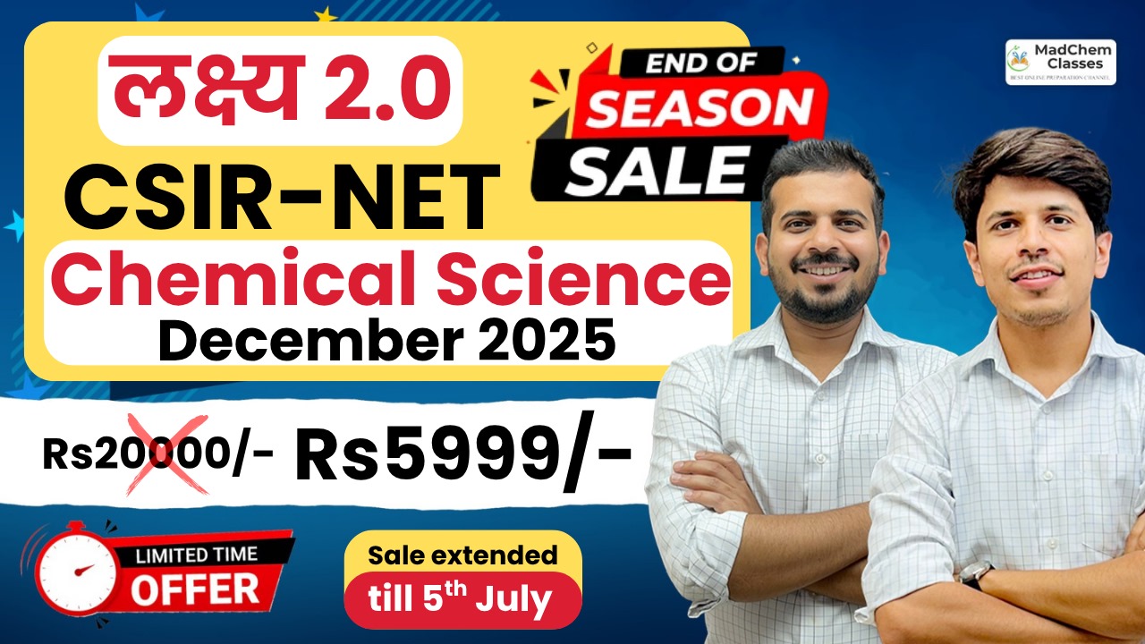 लक्ष्य 2.0 Batch for CSIR NET Dec 2025 Chemical Science
