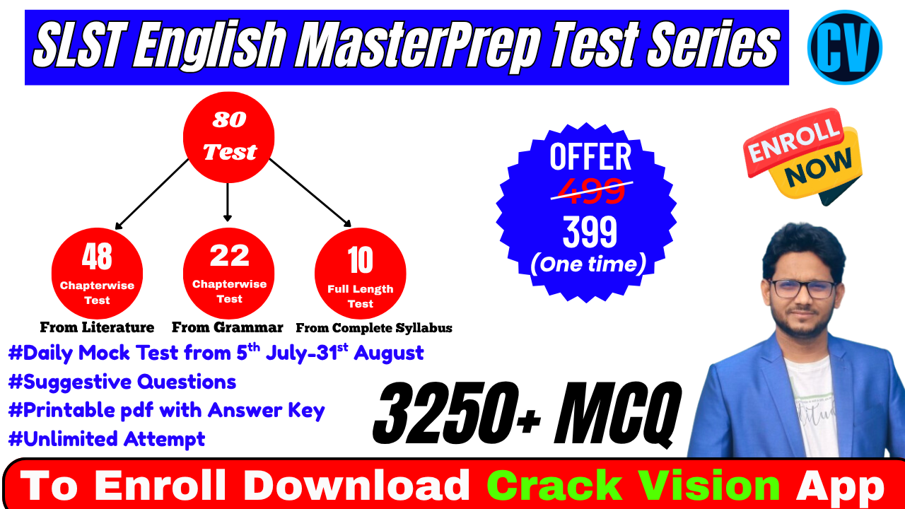 SLST English MasterPrep Test Series