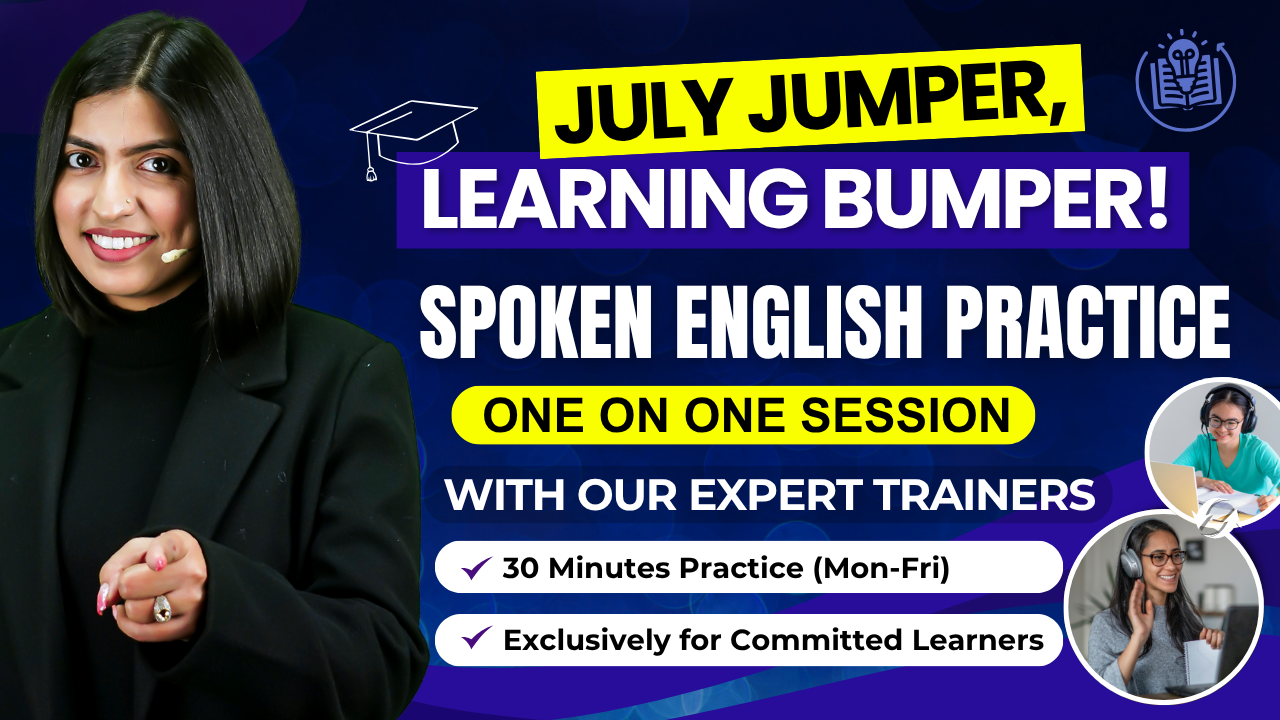3-Months  *****    1-on-1 - Speak English Fluently (For Students & Professionals)
