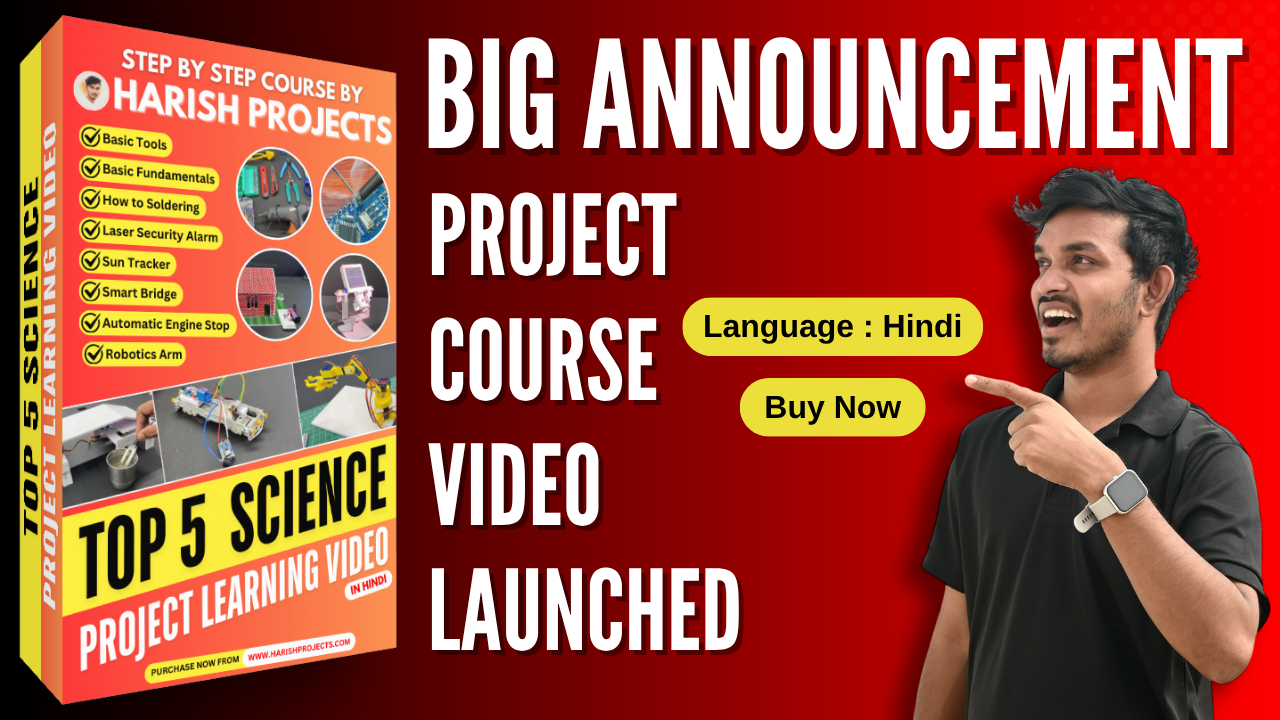Science Project Learning Video Course in Hindi for Life Time (One Time Purchase)