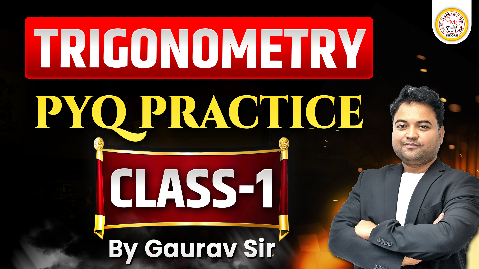 TRIGONOMETRY PYQ PRACTICE CLASS BY GAURAV SIR 
