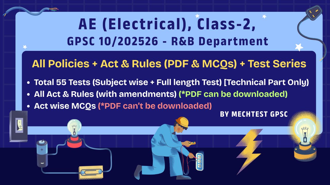 AE (Electrical), Class-2 (R&B) Content & Test Series