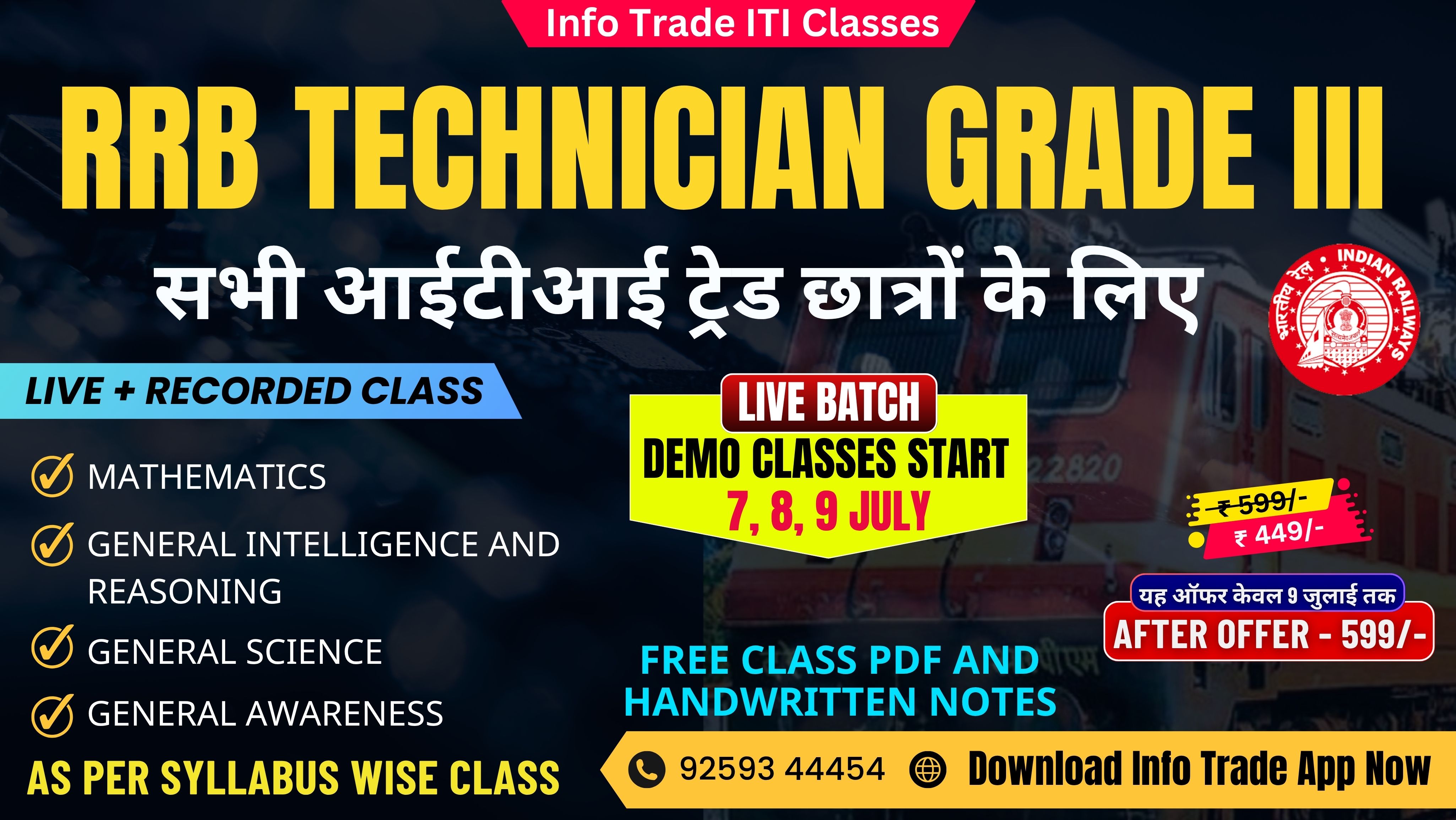 RRB Technician Grade III Complete Course 