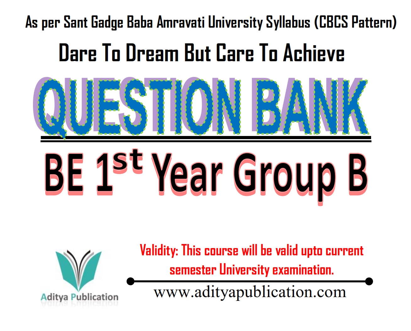 QUESTION BANK BE 1ST YEAR Group B CBCS QB