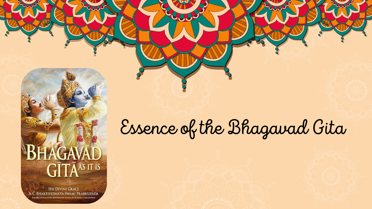 7 days Bhagavad Gita Course in English 