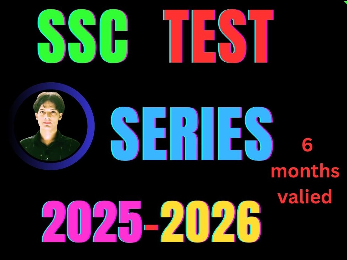 SSC Test Series ( 2025-2026 ) - for 6 months