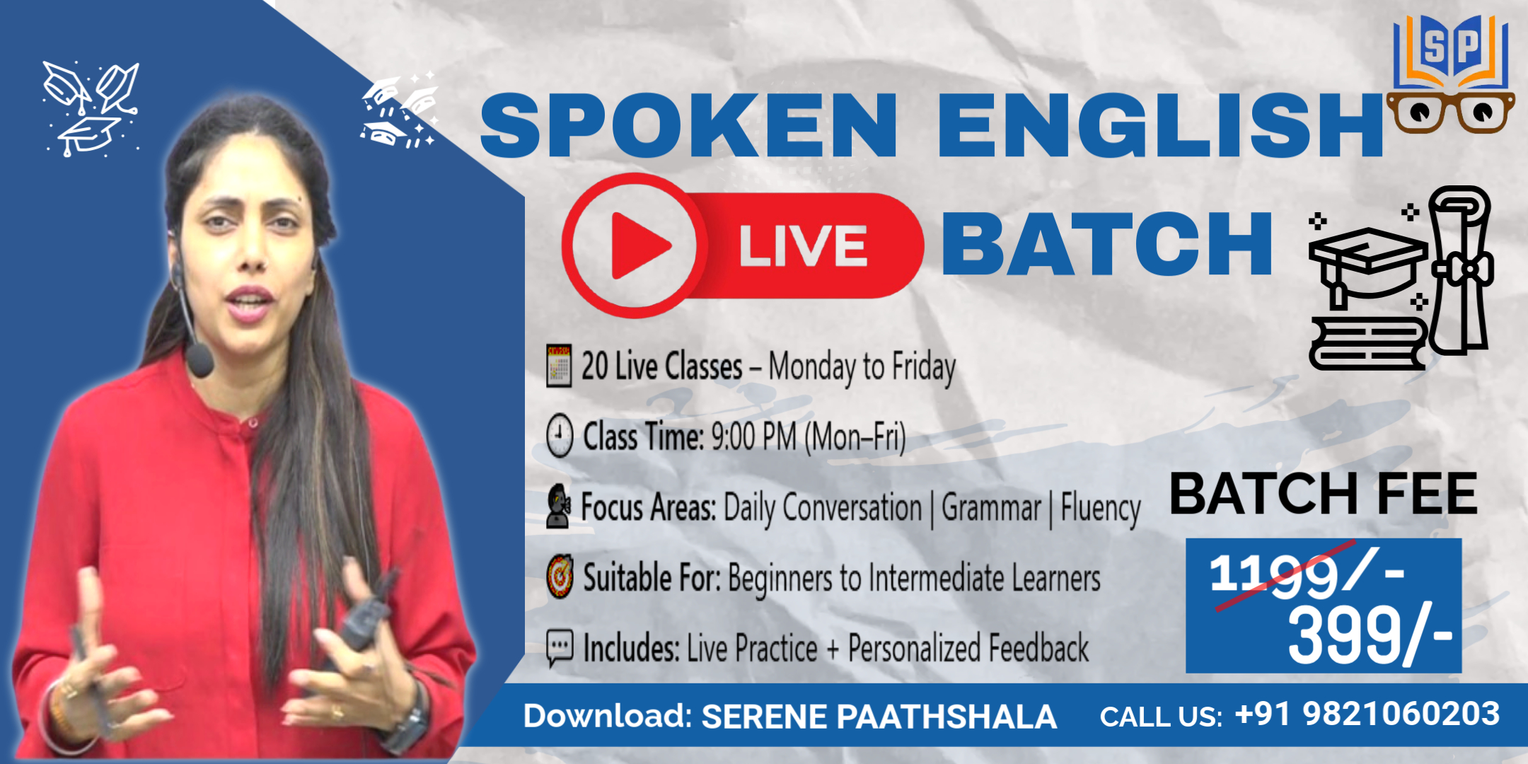Spoken English LIVE Batch 14th July 2025