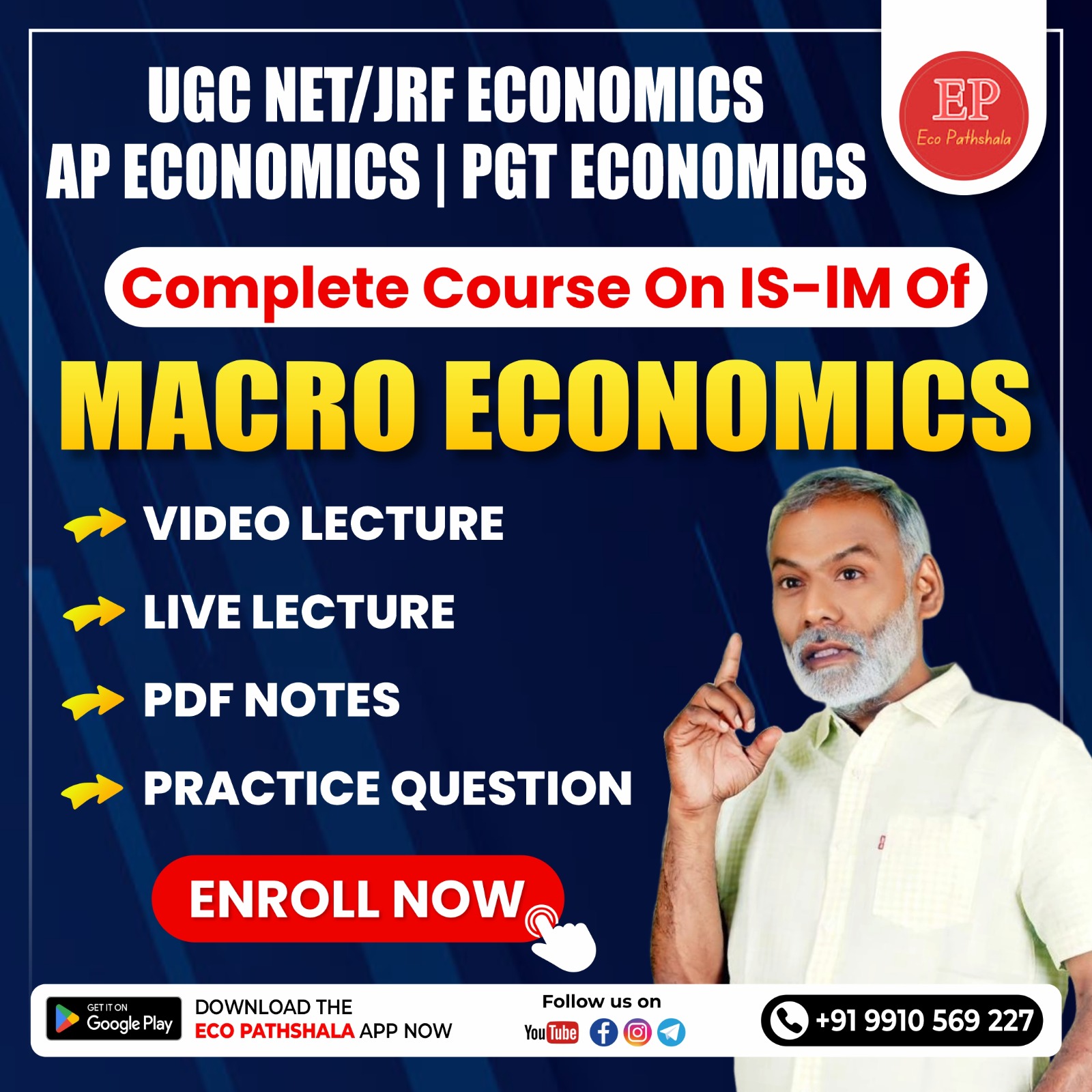 Complete Course On "IS-LM of Macro Economics"-UGC NET/JRF Economics, Assistant Professor Economics Exam. & PGT Economics.