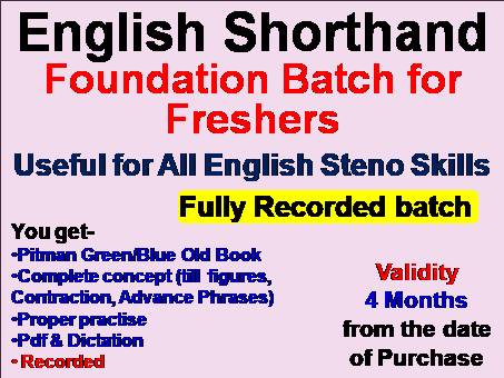 Basic Batch for freshers (Recorded 12)