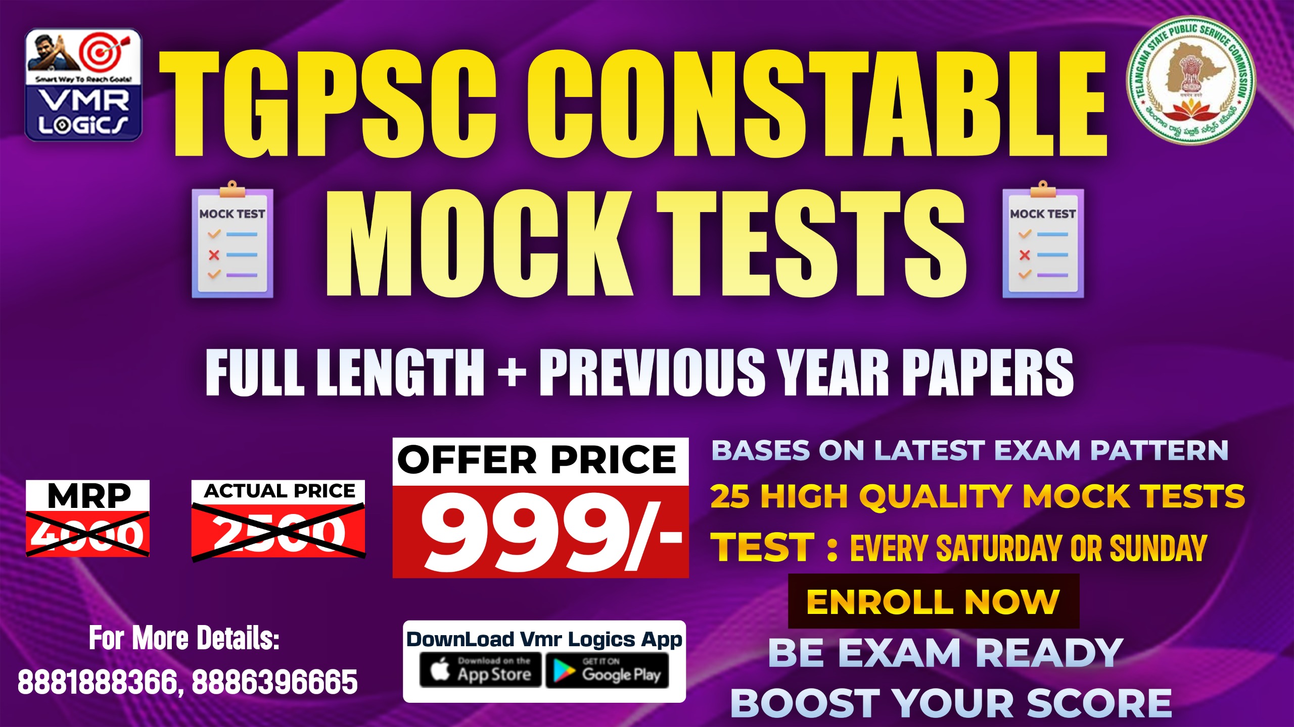 TGPSC CONSTABLE MOCK TESTS