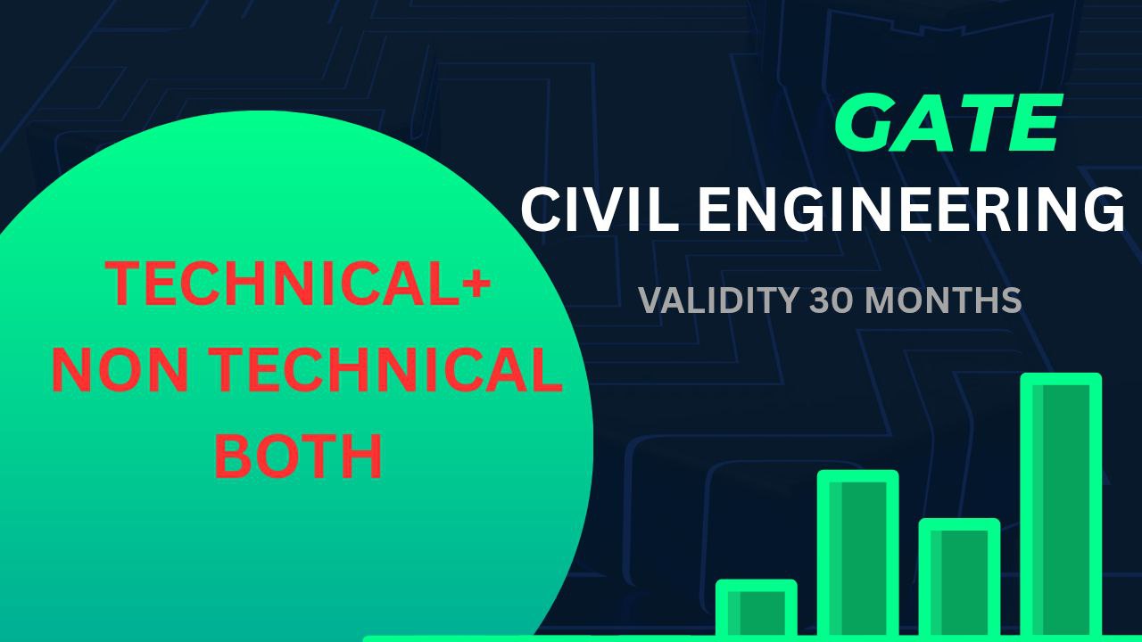 GATE CIVIL ENGINEERING FULL COURSE (LIVE CLASS COURSE )
