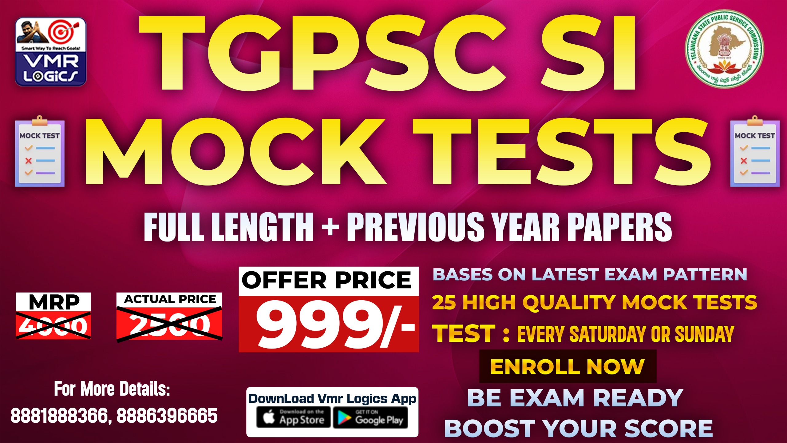 TGPSC SI MOCK TESTS