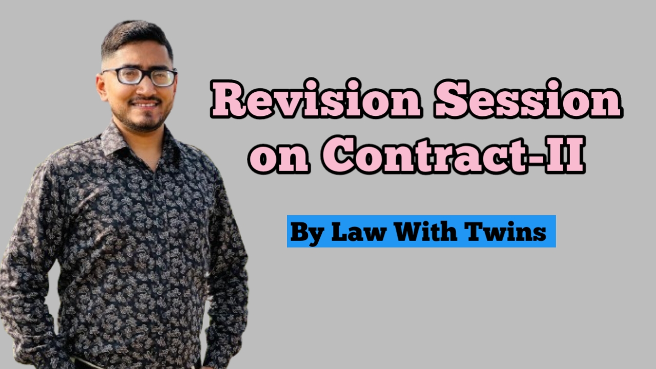 contract-II ( including SOGA and Partnership) (revision session)