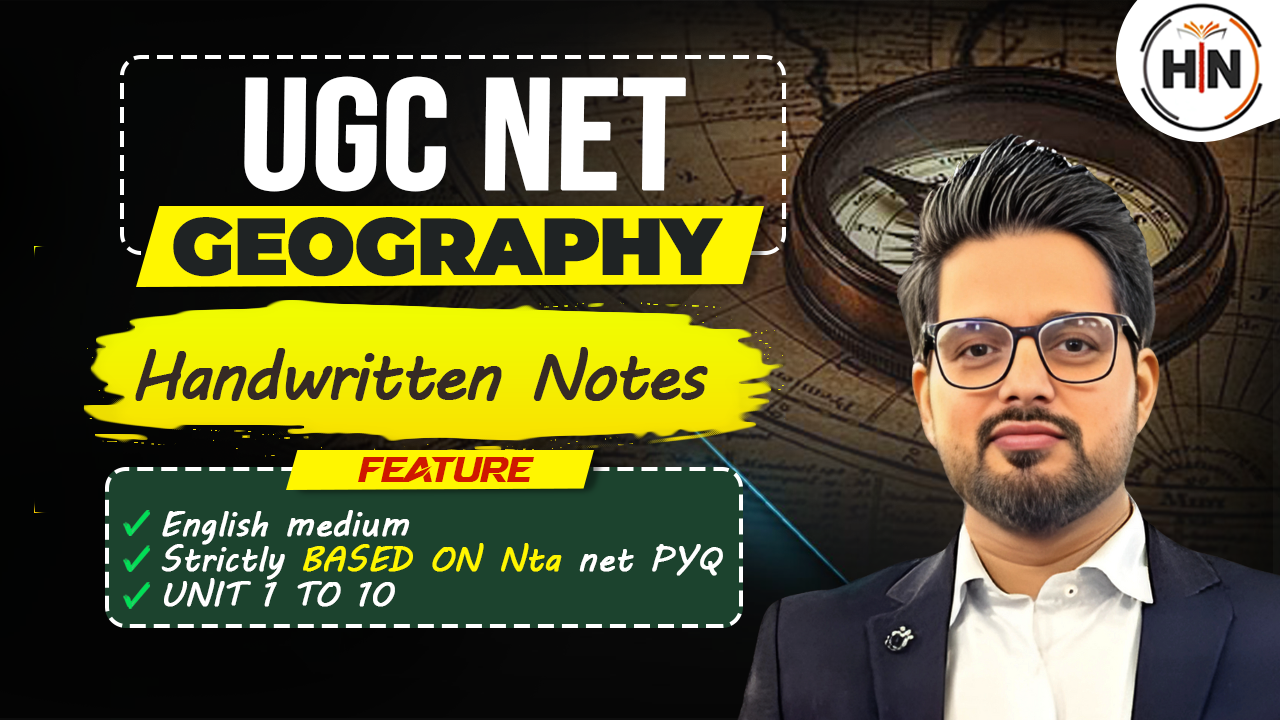 Geography NOTES UGC NET EXAM