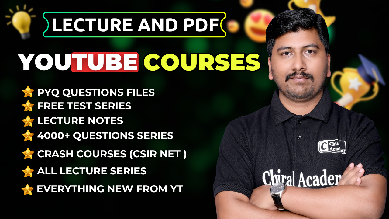 YOUTUBE LECTURES AND PDF 