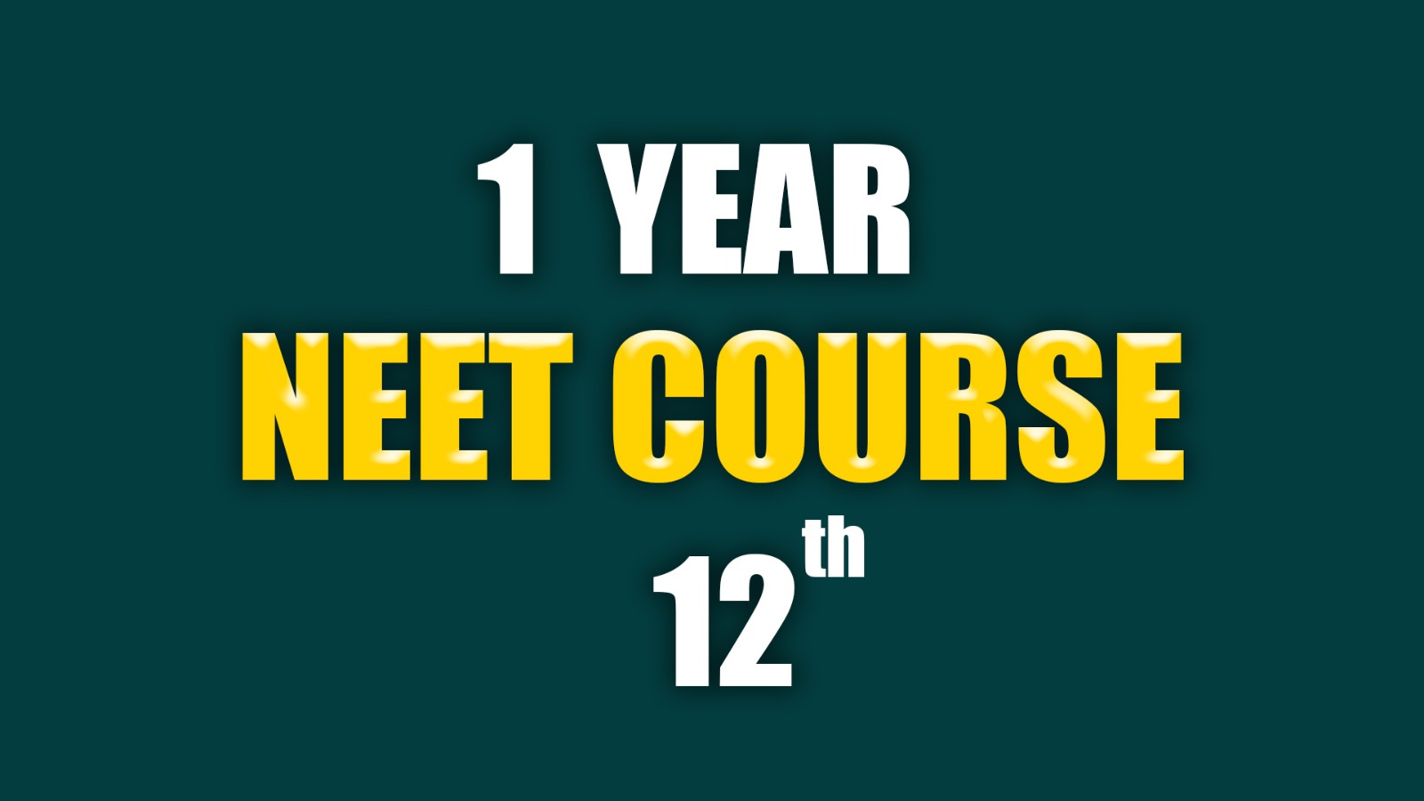 NEET Course | 1 Years