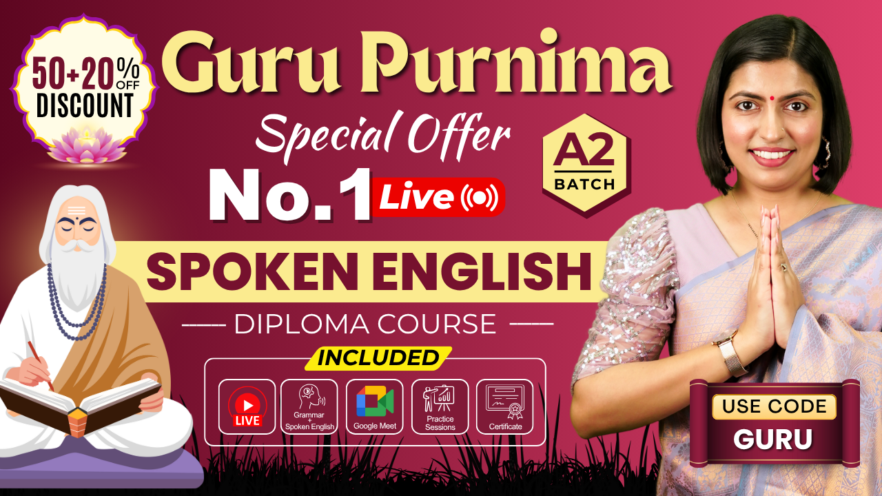 A2 👉 No.1 Live Spoken English Mastery Course 6-Month (All in One)