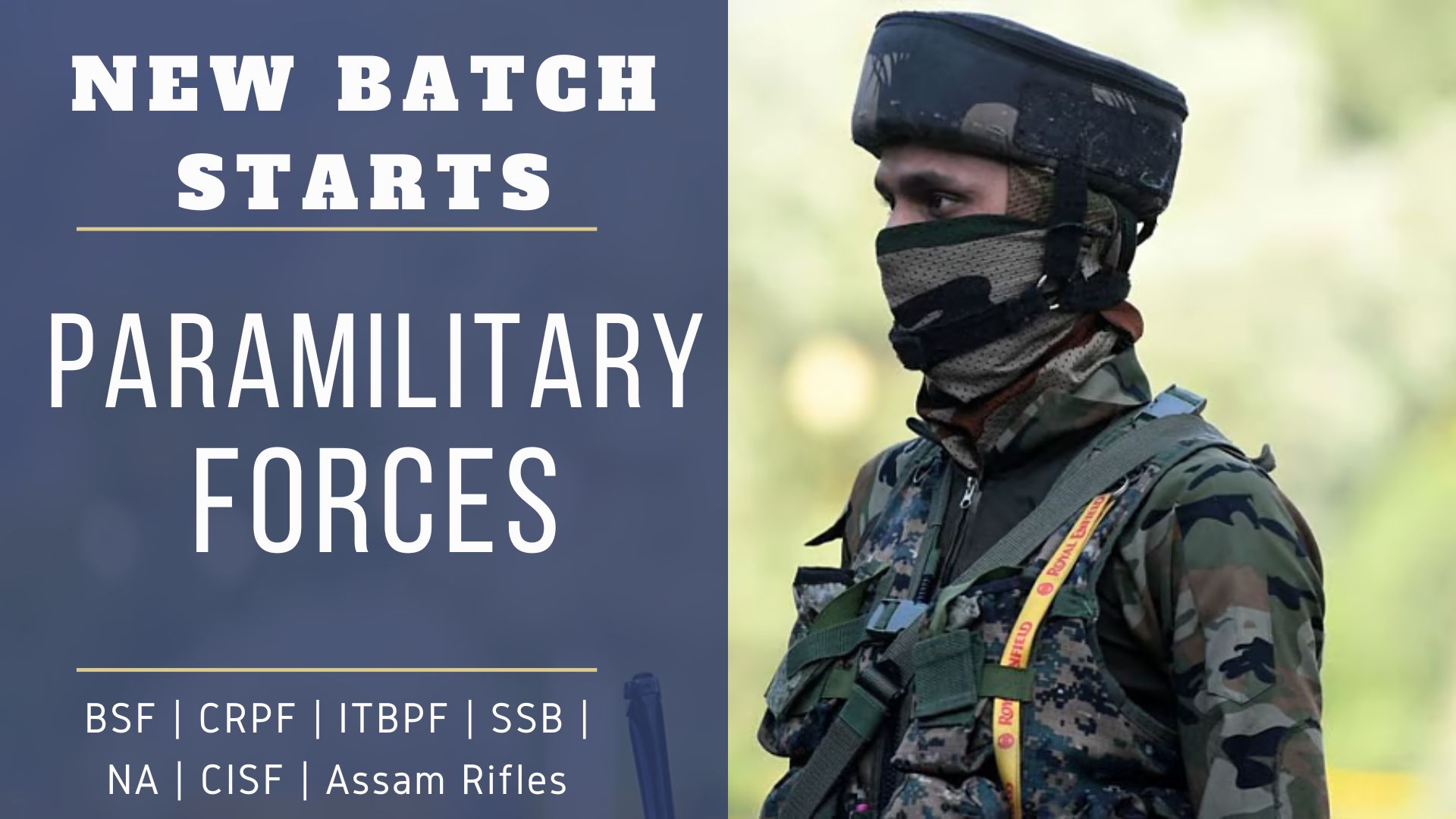 Paramilitary Forces 