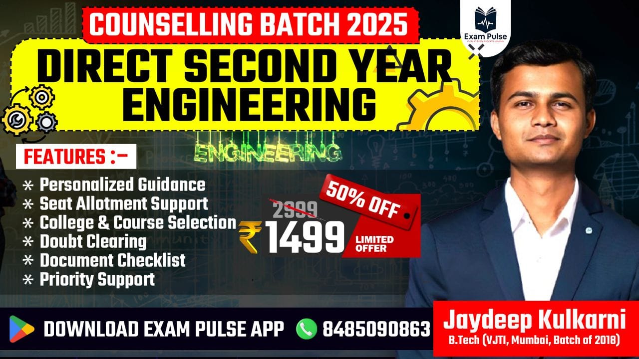 Direct Second Year Counselling Batch 2025