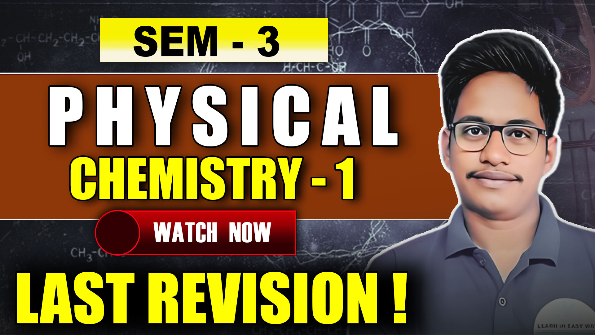 Physical Chemistry -1  - 3rd Sem Chemistry