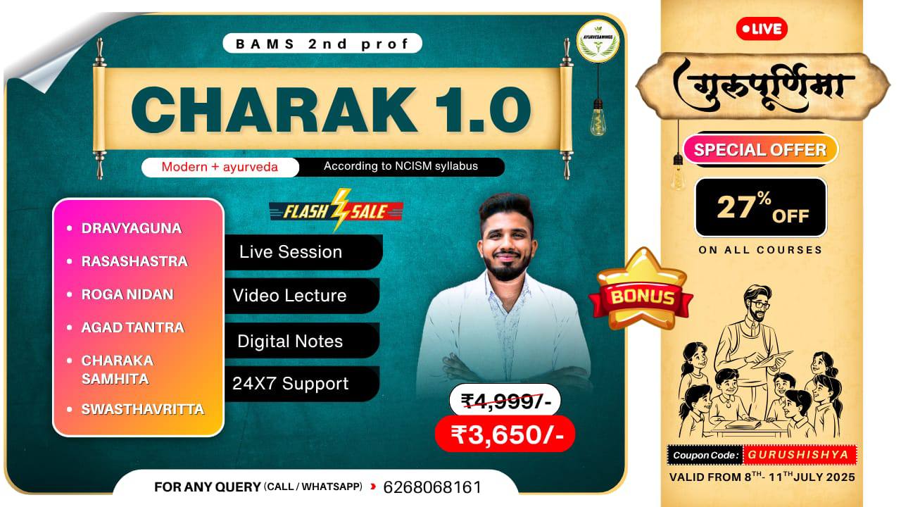 Charak 1.O [ BAMS 2nd Prof. ]