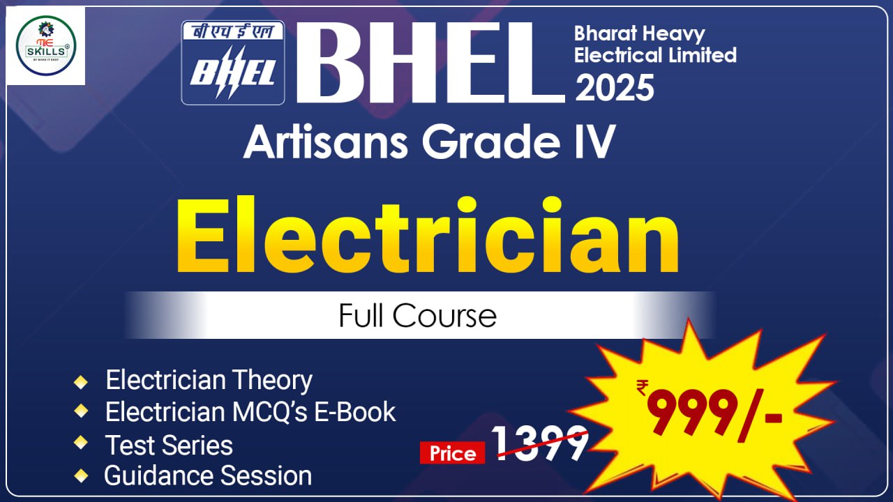 BHEL Artisan 2025 (Electrician)