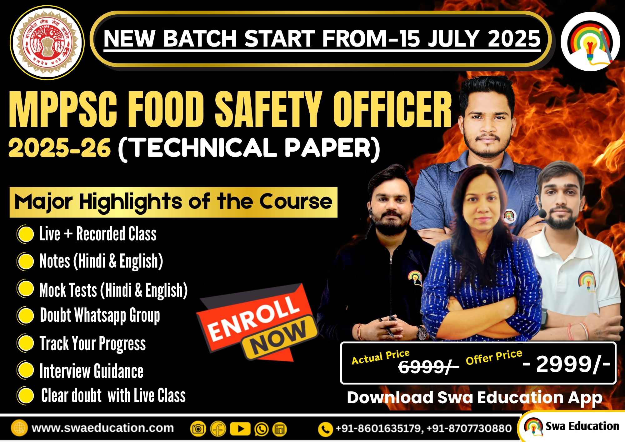 MPPSC (MADHYA PRADESH) FSO 2.0 COURSE